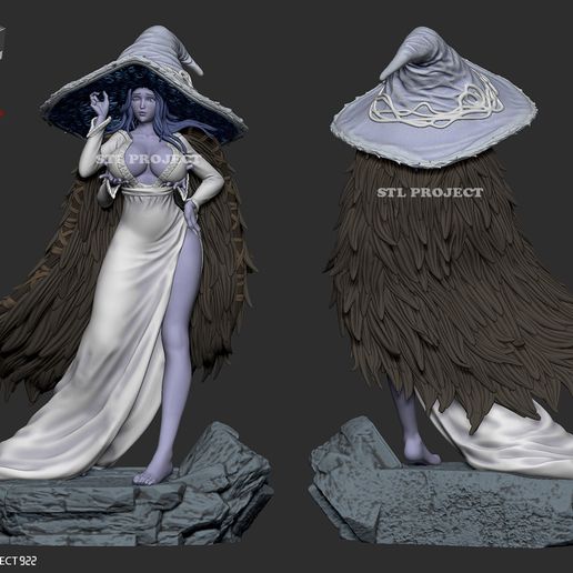 🗿 Ranni・ 3D File for ・Cults