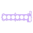 m3gasket.stl BMW E46 M3 Head Gasket Keychain