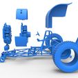 66.jpg Diecast Pulling tractor with radial engine Scale 1 to 25