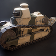 T-01.png Renault FT-17 - WW1 French Light Tank 3D model