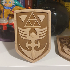 alttp-shield.png Fichier STL gratuit Petit bouclier - Zelda A Link To The Past・Plan à télécharger et à imprimer en 3D