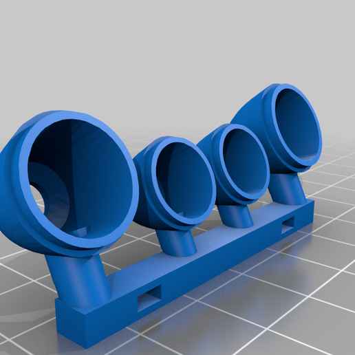 Reely Dune fighter rear lights 3D model