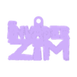 Inveder-Zim-logo_a.stl Invader Zim - Set of 26 keychains (Invader Zim Set of 26 keychains)