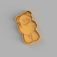 Oso-v4.png Cute Bear cookie cutter