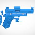 055.jpg Remington 1911 Enhanced pistol from the game Tomb Raider 2013 3D print model3