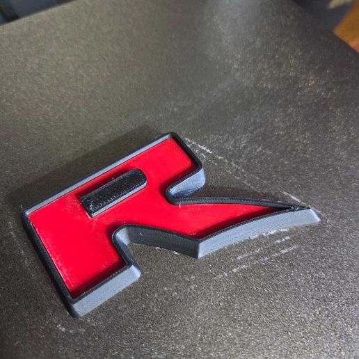 🚙 Ford Raptor R badge・ STL File for 3D printing・Cults
