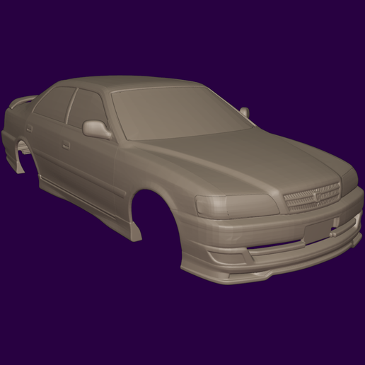 🚗 RC BODY 1997 JZX100 CHASER TOYOTA 1/10 3D PRINT STL・ STL File