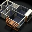 casa4.jpg STL file modern house 3D・3D print design to download