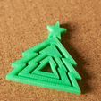 tree01.jpg Archivo STL gratis Christmas tree・Objeto imprimible en 3D para descargar