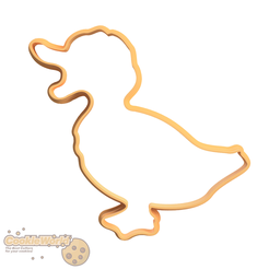 Duck-silhouette-1.png Archivo STL Silueta de pato Cortador de galletas y sello・Design para impresora 3D para descargar, CookieWorld