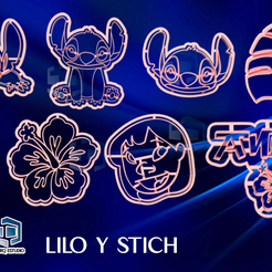 STL file Jumba - Lilo and Stitch 👽・3D printing design to