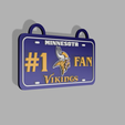 3.png CADENA PLACA FAN #1 MINNESOTA VIKINGS NFL