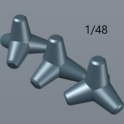 tetra-148.png Tetrapod 10 Tons (1/48 scale)