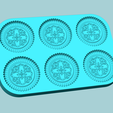 10-h.png Cookie Mould 10 - Biscuit Silicon Molding