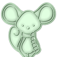 Raton_e.png Mouse scarf cookie cutter