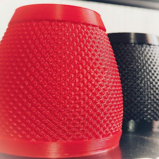 Maceta "Scales Bullet" - 3D model önizlemesi