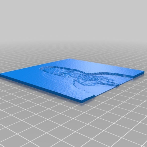 lithopane l - 3D model önizlemesi