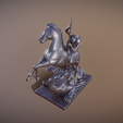 SanJorgeyeldragon_6.png Saint George and the Dragon statue for 3d print