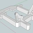 Servo_Bracket_Remixed_Rev2.jpg Servo Bracket with 60mm LED light ring mount and remixed parts