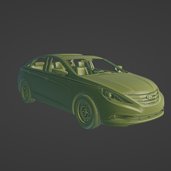 1.png STL file Hyundai I40 Sonata 2013・3D printer model to download