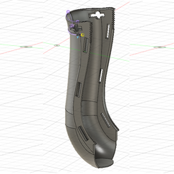 Leg-Spine-1.png Fichier STL Attelle de jambe pour petits chiens・Modèle pour impression 3D à télécharger