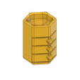 2.png Hexagon module with drawer compartments