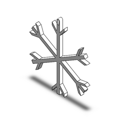2022-11-29-1.png Fichier STL Flocon 1・Objet imprimable en 3D à télécharger