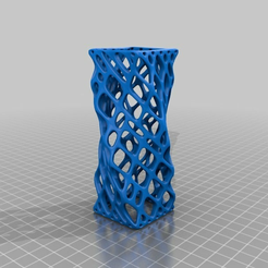 458950d9dd2dbca3fae29ff28a63d57d.png Free STL file Voro_twist lamp・Template to download and 3D print