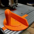 mitre1.jpg Free STL file Ryobi 900 Band Saw Mitre gauge・3D print design to download