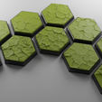 ovw3.png 10x 35x30mm hex bases with dry ground (battletech etc.)