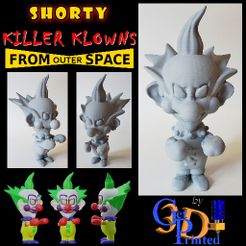 Shorty-KKFOS-IMG.jpg STL file Shorty the Clown KKFOS Killer Klowns from Outer Space・3D print object to download