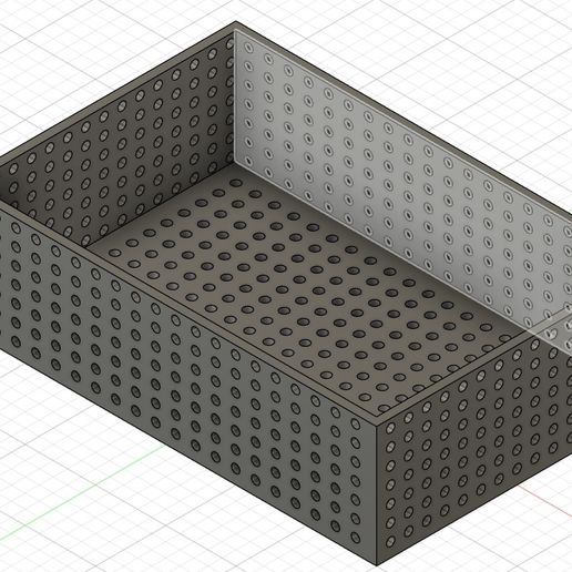 Moule à fromage 200 mm x 100 mm x 40mm 3D model