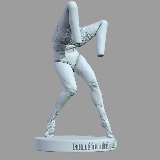 Mannequin Monster - Silent Hill 2 Remake Legs Creature 3D Printable Horror Model (STL)