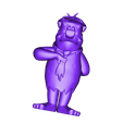 fred_single.stl Free STL file Fred Flintstone・3D printable design to download, reddadsteve