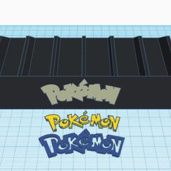 6.jpg Download STL file Pokemon Gameboy Games Stand • Object to 3D print, AMF00