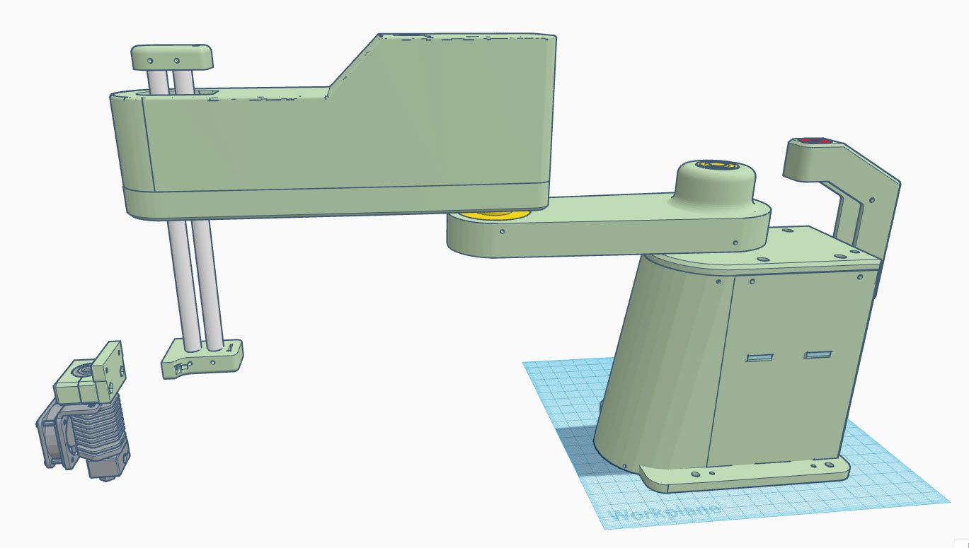 Download free STL file Remix of generic SCARA ARM • 3D printer design
