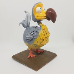 pollyFinished.jpg Бесплатный STL файл Polly the Dodo from Pirates! In an Adventure with Scientists!・Дизайн 3D-печати для загрузки