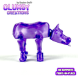 2.png STL-Datei CLUMSY COW Flexi・Design zum Herunterladen und 3D-Drucken