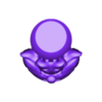 ALEXA_ECGHO_DOT_5_Gato de Cheshire.stl Suporte Alexa Echo Dot 4a e 5a Geração Cheshire Cat