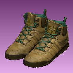 17.jpg Fichier STL Adidas Jake Boot 2.0・Objet pour imprimante 3D à télécharger