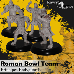 Bodyguards_Done.png Blood Bowl Roman Legionaries Team | Principes Bodyguard