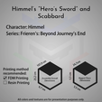 Slide8.png Himmel's "Hero's Sword" and Scabbard - Frieren: Beyond Journey's End