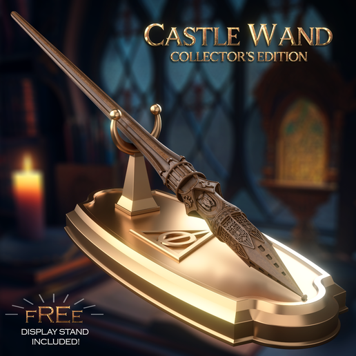 Hogwarts Castle Wand - Collector's Edition