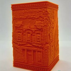 petra4.jpg STL file Petra pen holder・3D printing model to download