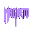 Magneto-Logo-Stand-2.stl Magneto Logo