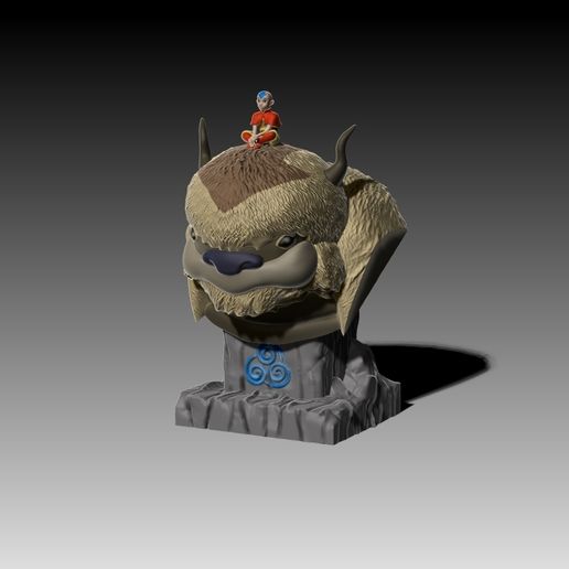 4.jpg Appa - Aang - Avatar - Busto