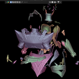 blender_WgqS8eVBR2.png Cosplay Emma Frost Hellfire Protocol Costume Marvel Rivals Armadura completa e armas Cosplay Kit , kitbash tudo em um