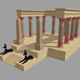 Low_Poly_Egyptian_Temple_01_Render_01.png 埃及神庙低聚 // 设计 01