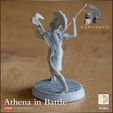 720X720-athenaprint3.jpg Goddess Athena in Battle - Tartarus Unchained