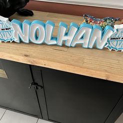 First name LED TO ASSEMBLE Nolhan OM